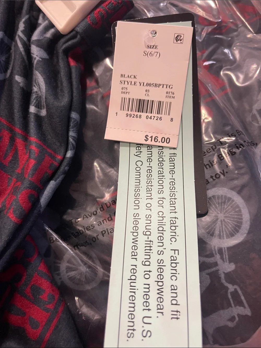 Boys' Stranger Things Mike Wheeler Pajama Pants
